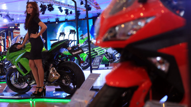 Kawasaki di Indonesia Motorcycle Show 2014