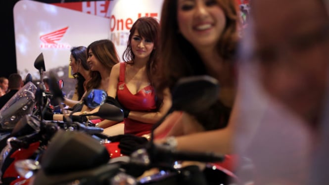 Honda di Indonesia Motorcycle Show 2014