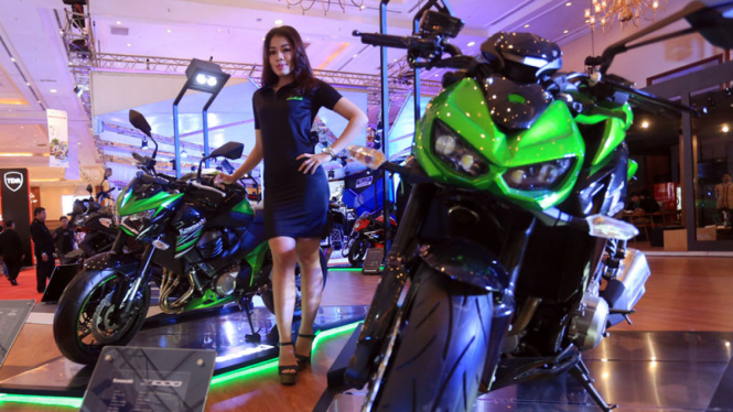 Kawasaki di Indonesia Motorcycle Show 2014