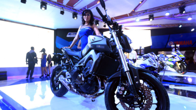 Yamaha di Indonesia Motorcycle Show 2014