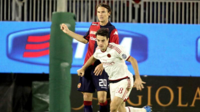 Pemain AC Milan, Giacomo Bonaventura (depan)