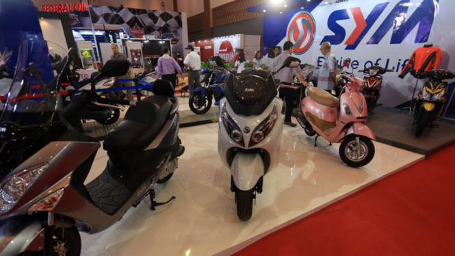 SYM di Indonesia Motorcycle Show 2014