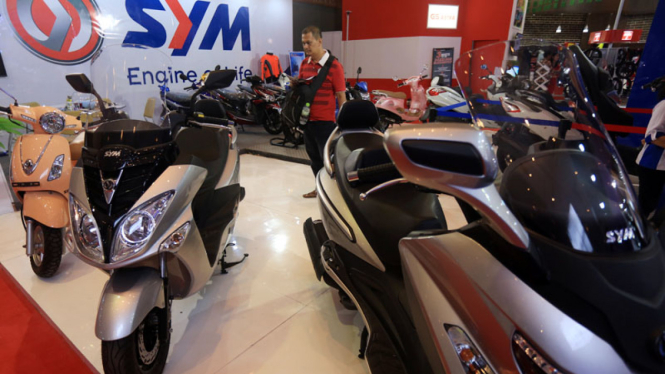 Sym di Indonesia Motorcycle Show 2014