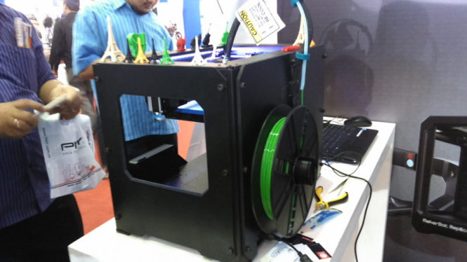 printer 3d di indocomtech 2014