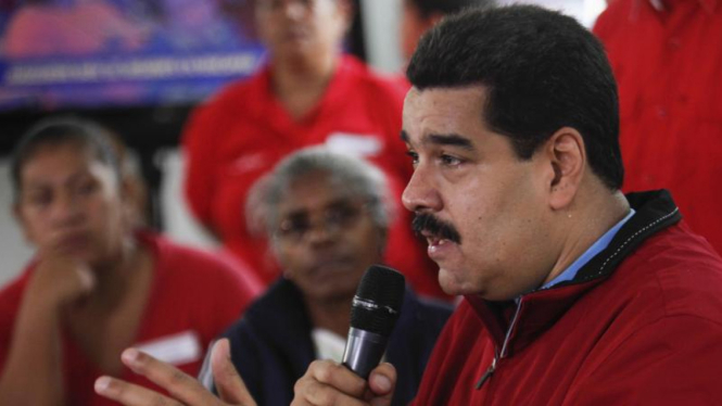 Presiden Venezuela Nicolas Maduro