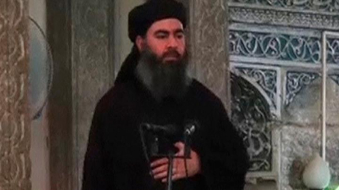 Pemimpin tertinggi ISIS Abu Bakr al-Baghdadi