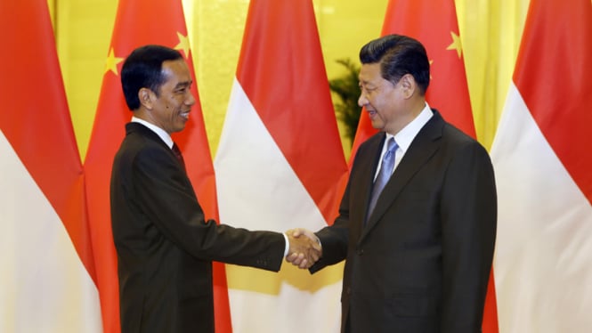 Presiden Jokowi di KTT APEC 2014