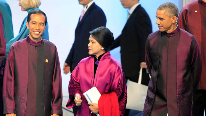 Presiden Jokowi dan Barack Obama di KTT APEC