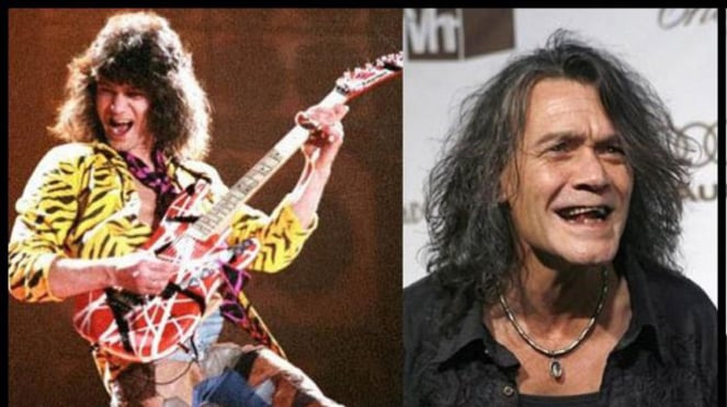 Artis Hollywood Eddie Van Halen Pada Masa Muda dan Ketika Tua