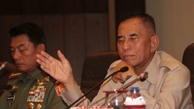 Menhan Kumpulkan Perwira Tinggi se-DKI di Mabes TNI
