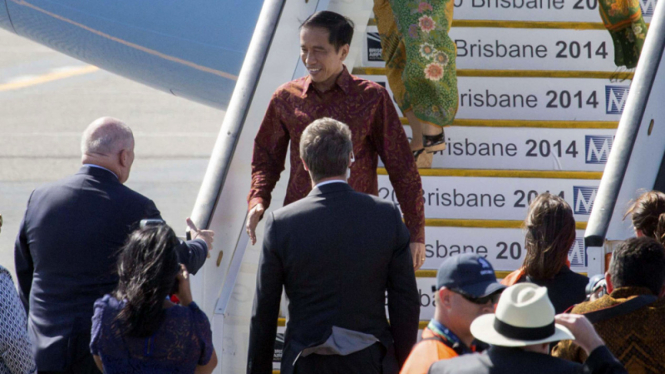 Presiden Jokowi Tiba di Australia