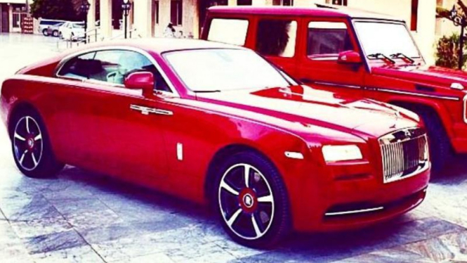 Rolls-Royce Wraith baru milik DJ Tiesto.