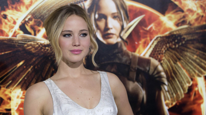 Jennifer Lawrence Hadiri Premiere Film Terbarunyanya 'The Hunger Games'