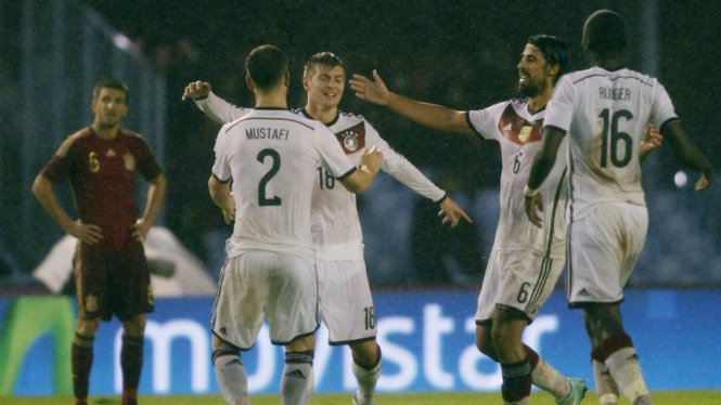 Duel Jerman vs Spanyol pada 2014