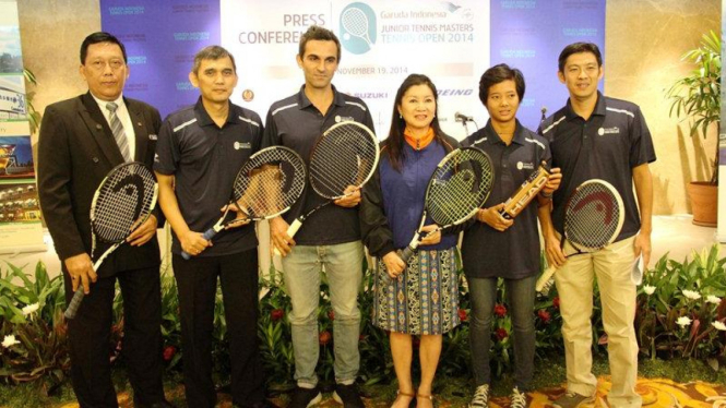 Konferensi Pers Garuda Tennis Master 2014