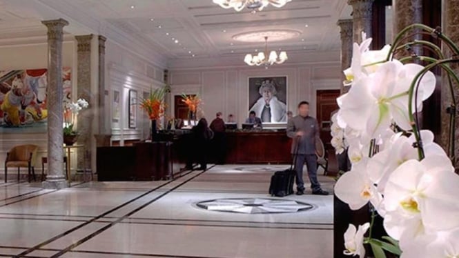 Lobby Hotel Churchill Hyatt Regency London