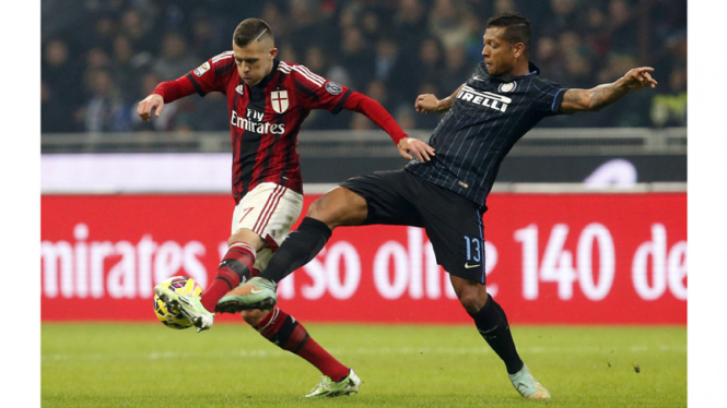 AC Milan Vs Inter Milan Berakhir Imbang 1-1