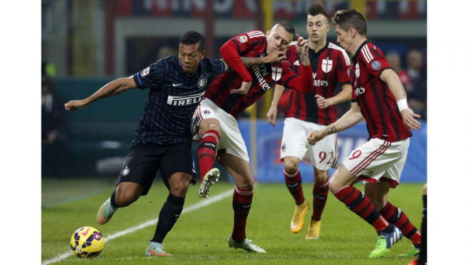 AC Milan Vs Inter Milan Berakhir Imbang 1-1