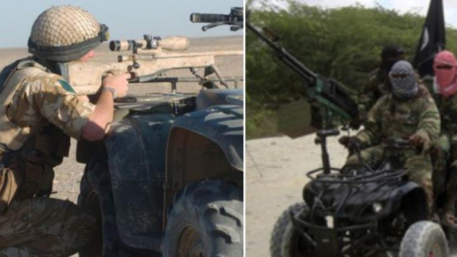 SAS gunakan taktik gerilya lawan ISIS