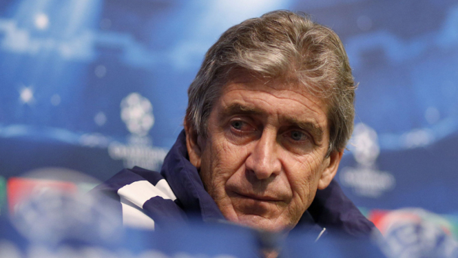 Manajer Manchester City Manuel Pellegrini