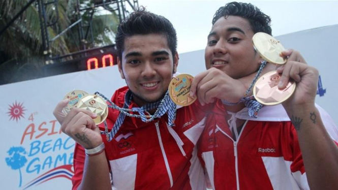 Dua atlet jetski Indonesia di Asian Beach Games 2014