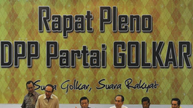 Rapat Pleno Partai Golkar