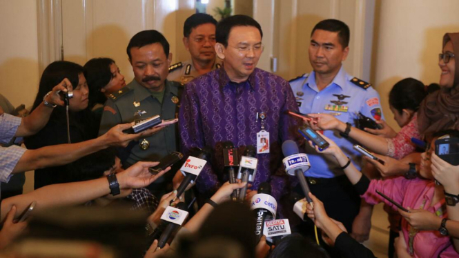 Gubernur DKI Ahok Gandeng TNI dan POLRI Sambut Asian Games