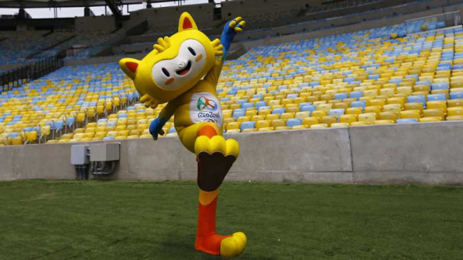 Kucing Maskot Olimpiade Rio 2016