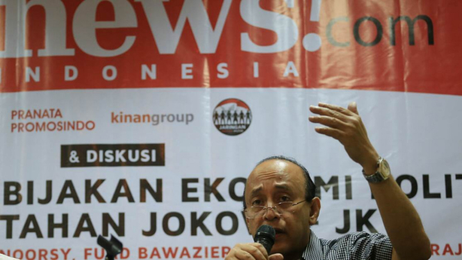 Fuad Bawazier di Diskusi Membedah Kebijakan Ekonomi Jokowi-Jk