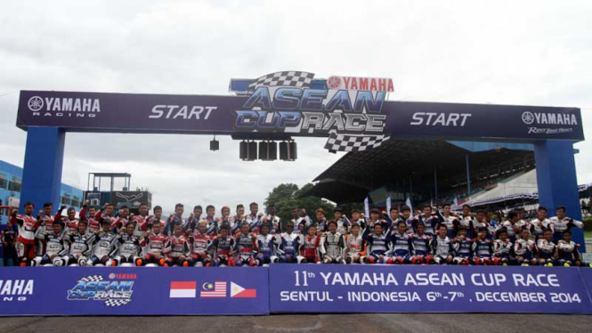 Yamaha ASEAN Cup Race 2014 di Sentul