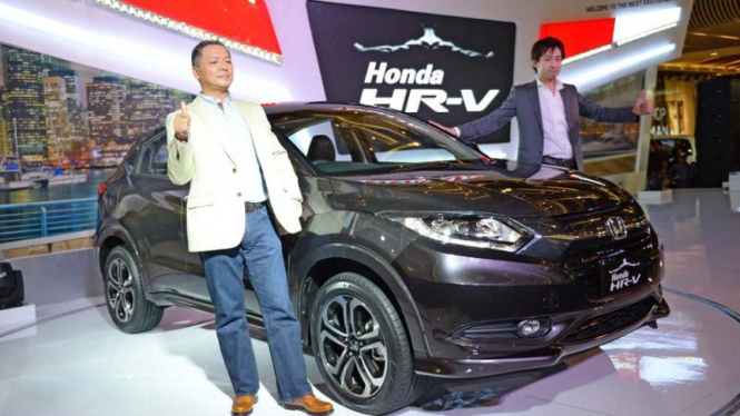Honda HR-V dipamerkan di Kota Kasablanka, Jakarta Selatan