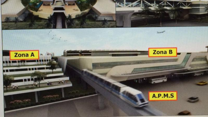 Pembangunan Stasiun Kereta Bandara Soekarno-Hatta Usai 2015