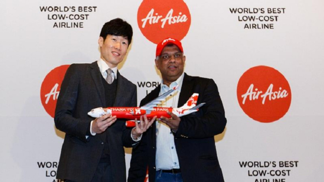 Park Ji Sung Jadi Ikon AirAsia