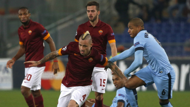AS Roma versus Manchester City