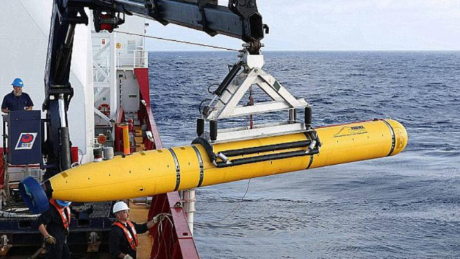 Peralatan pencari MH370 di dasar Samudra Hindia