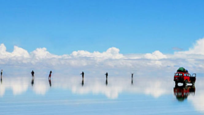 Salar de Uyuni.