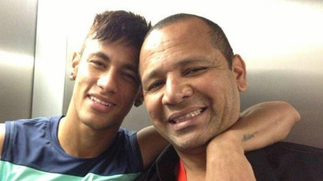 Neymar dan sang ayah