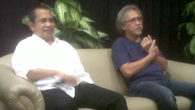 Iwan Fals bersama Marwan Jafar 