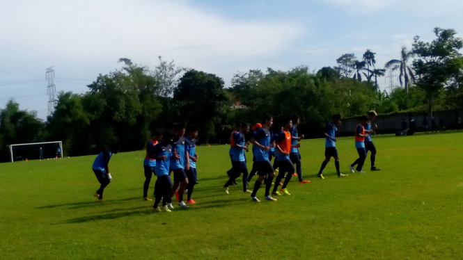 Latihan Timnas U-23 di Sawangan