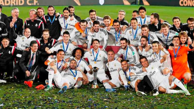 Real Madrid menjuarai Piala Dunia Antarklub