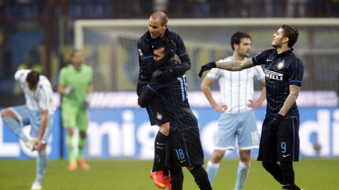 Rodrigo Palacio Saat Inter Milan vs Lazio Dalam Lanjutan Serie A