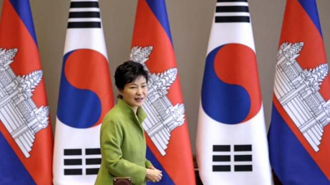 Mantan Presiden Korea Selatan, Park Geun-hye.