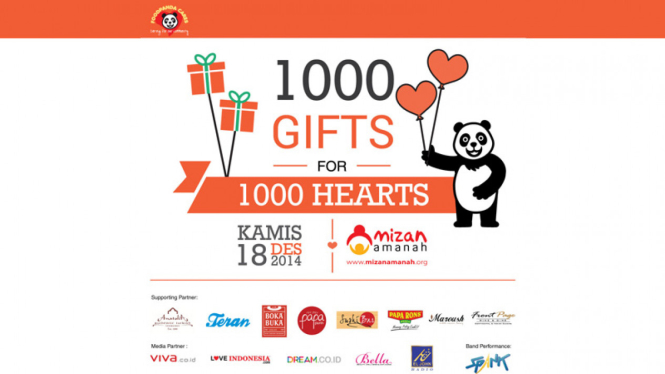 Program CSR foodpanda Cares :1000 Gifts for 1000 Hearts