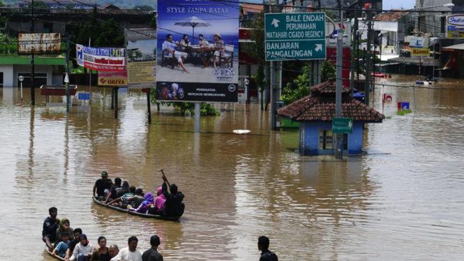 Tanggap darurat banjir Bandung Selatan