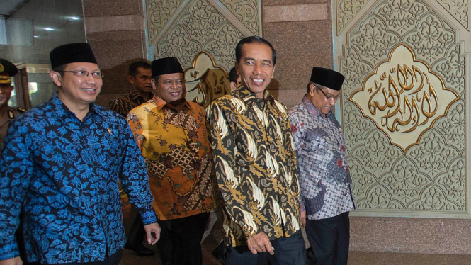 Presiden Jokowi Berkunjung ke PBNU