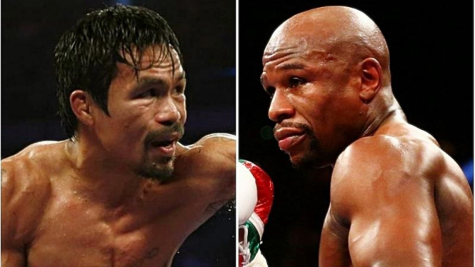 Manny Pacquiao dan Floyd Mayweather Jr