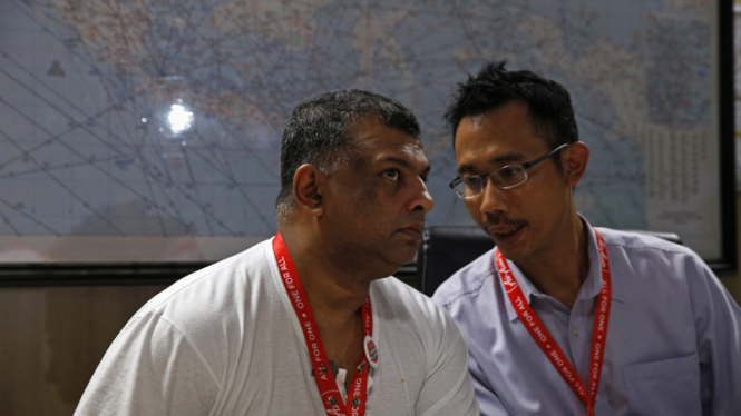 CEO AirAsia Tony Fernandes Sambangi Bandara Internasional Juanda, Surabaya