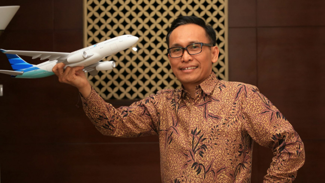 Direktur Utama Garuda Indonesia, Arif Wibowo.