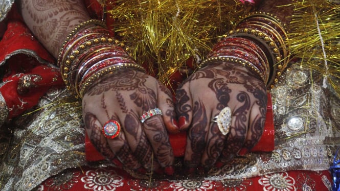 Nikah Massal Pasangan Hindu di Pakistan