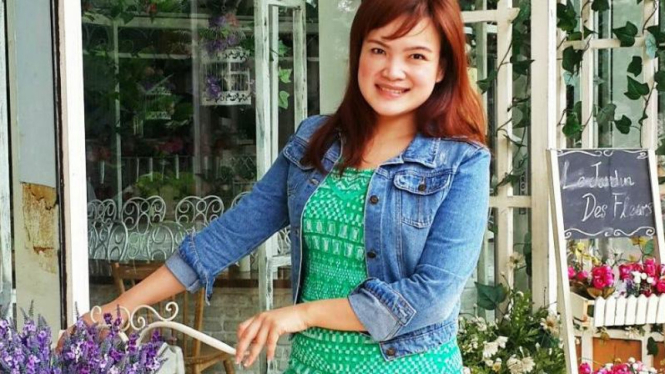 Laura Lazarus (29), mantan pramugari Lion Air yang mengalami kecelakaan.